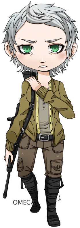 Finally Comlpleted The Walking Dead Chibi Of Rick Grimes, - Carol Twd Fan Art (463x810), Png Download