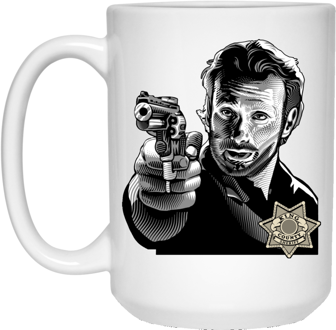 Rick Grimes Coffee Mugs - Love Paris Eiffel Tower France Flag Tourist T Shirt (1155x1155), Png Download
