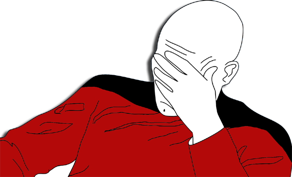 I've Been Collecting Full Size Annoyedpicard - Illustration (600x365), Png Download