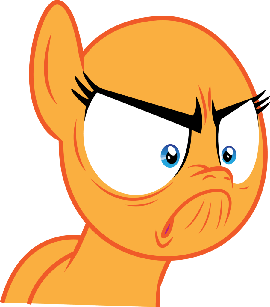 Benybing, Base, Do I Look Angry, Safe, Simple Background, - Pony Rainbow Dash Angry (902x1024), Png Download