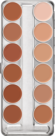 Kryolan Supra Palette Price (350x450), Png Download