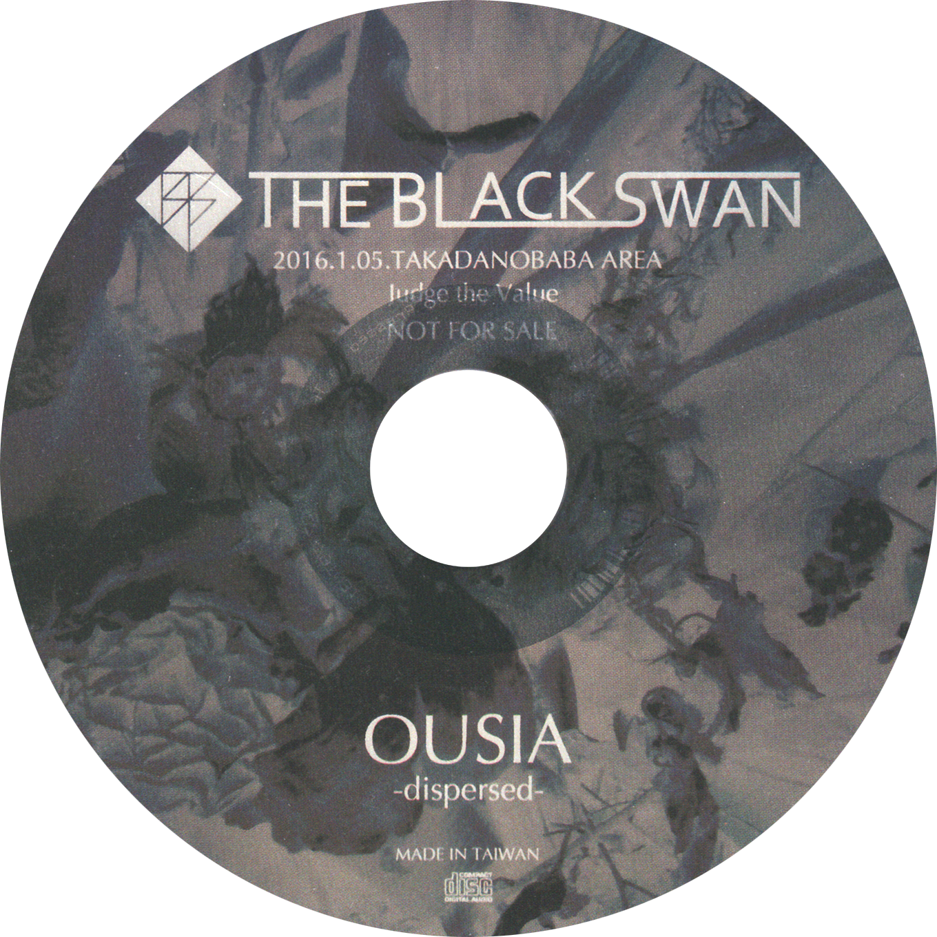 The Black Swan - Black Swan (1360x1360), Png Download