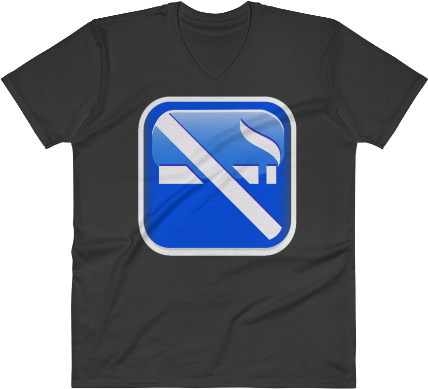 Men's Emoji V Neck - T-shirt (1000x1000), Png Download
