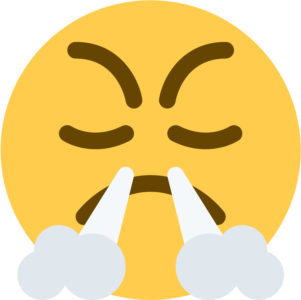 Puff Of Smoke Emoji - Triumph Emoji Discord (1024x1024), Png Download