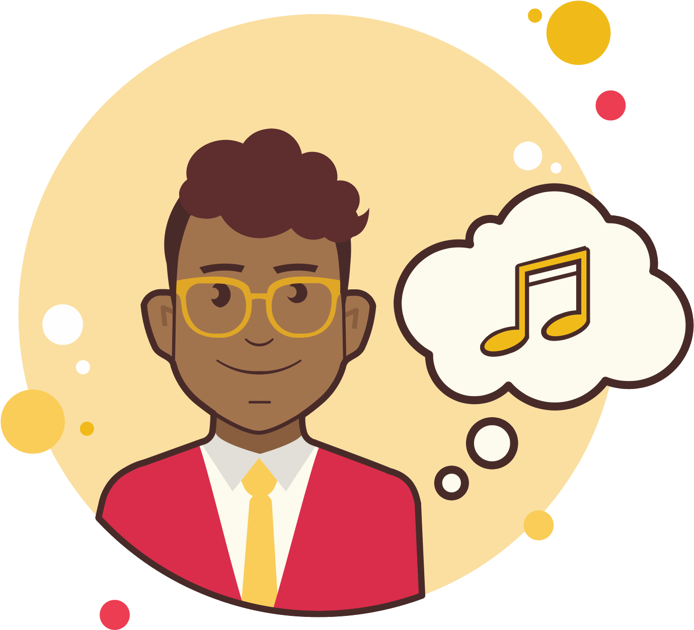 Man With Musical Note Icon - Icon (1600x1600), Png Download