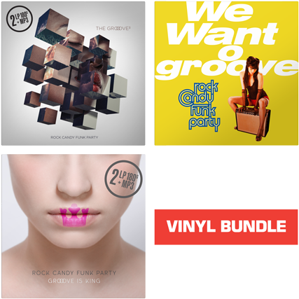 Rock Candy Funk Party Vinyl Bundle - Rock Candy Funk Party - The Groove Cubed [vinyl] (450x450), Png Download