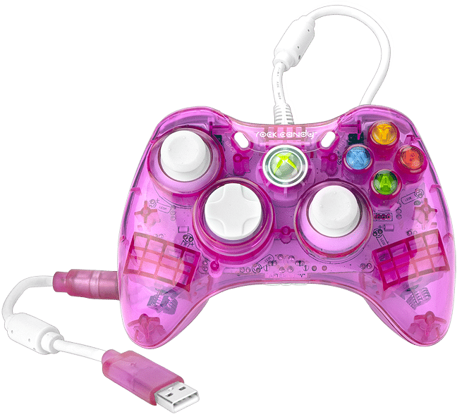 Rock Candy Controllers Your Ps3 And Xbox 360 Was Never - Xbox 360 Rock Candy (801x634), Png Download