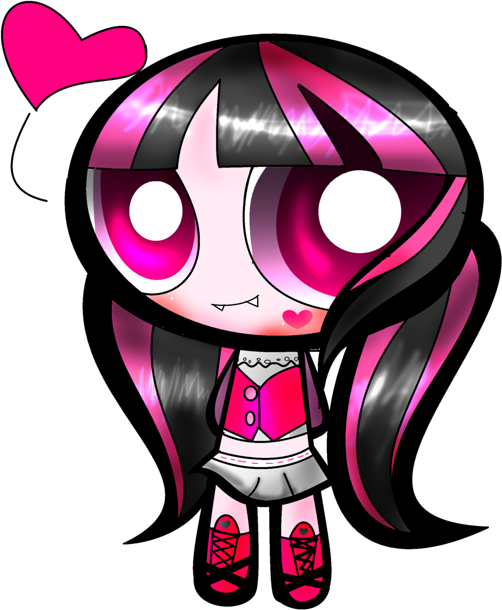 Monster High Fond D'écran Called Draculaura Ppg - Monster High As Powerpuff Girls (1600x1427), Png Download