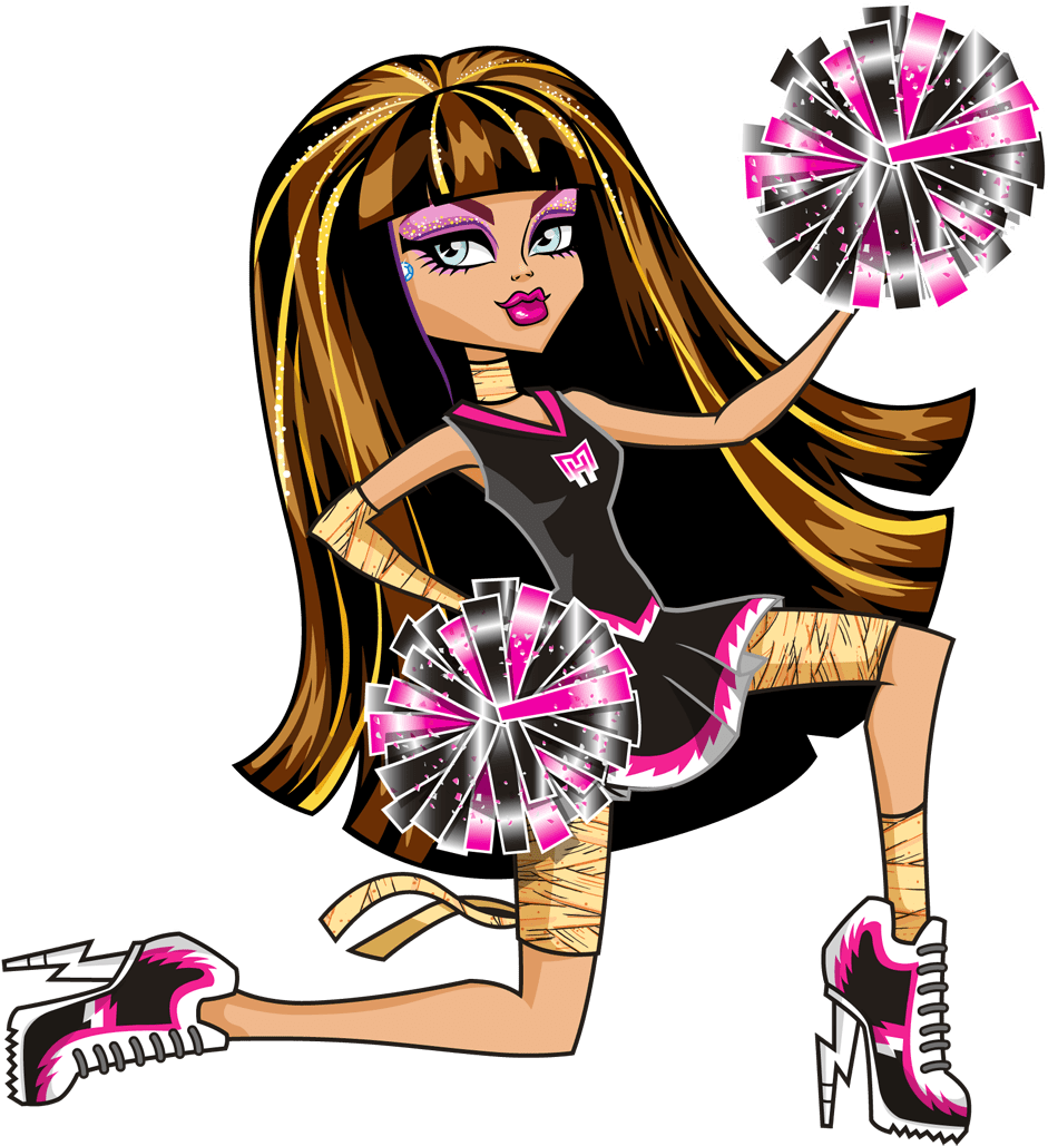 Monster High Dolls Clipart 4 By Elizabeth - Monster High Cleo De Nile (950x1035), Png Download