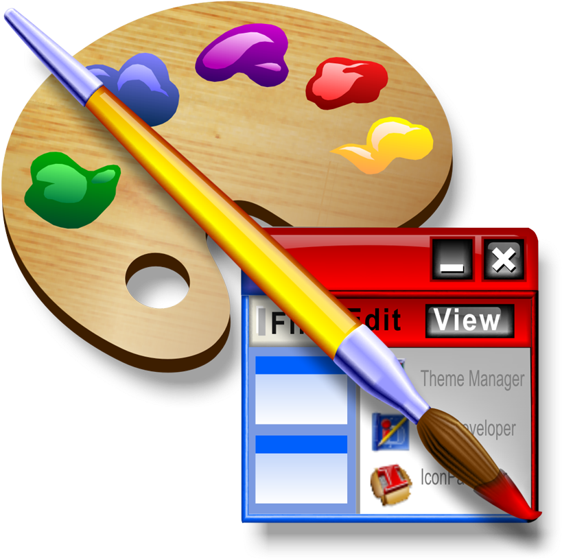 Free Download Windowblinds For Windows - Look And Feel Icon (981x836), Png Download