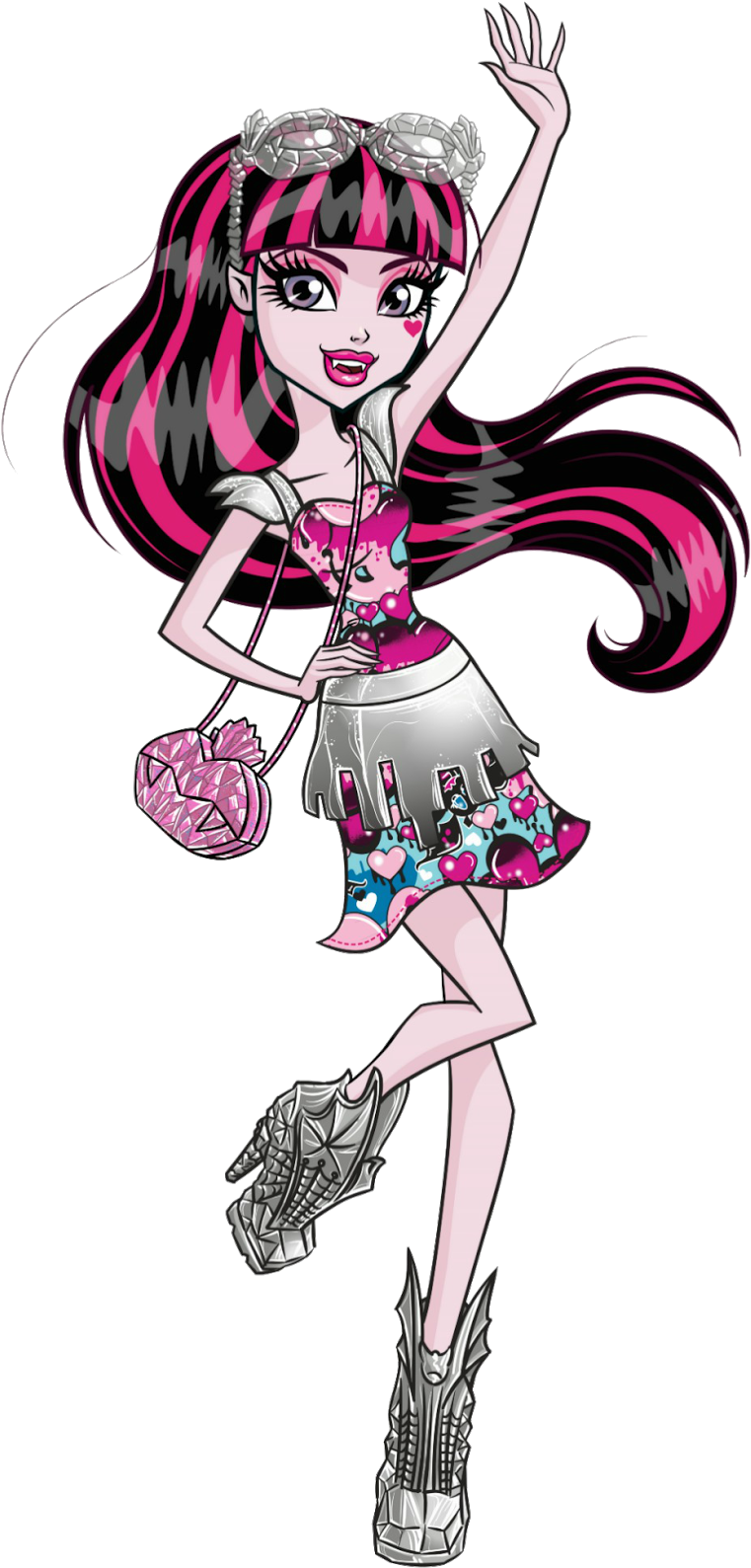 Clip Art Stock Bratz Drawing Fashion - Monster High Draculaura (770x1600), Png Download