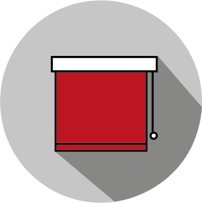 Roller Blinds At Alamo - Alamo Blinds (409x410), Png Download