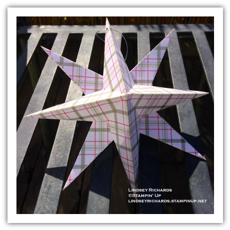 Merry Moments Designer Series Paper Stack 3d Star, - Plaid (504x504), Png Download