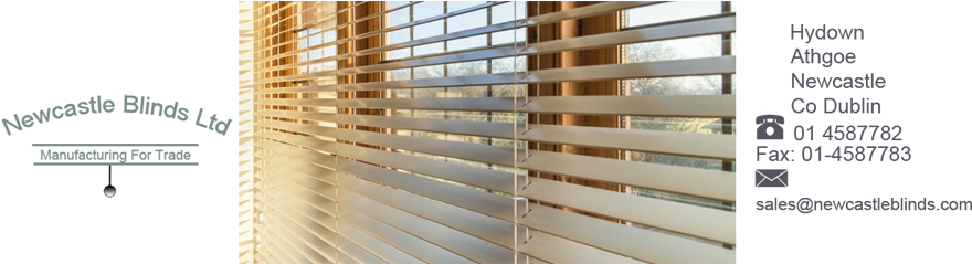 Newcastle Blinds Hydown Athgoe Newcastle Co Dublin - Newcastle Blinds Ltd. (900x238), Png Download