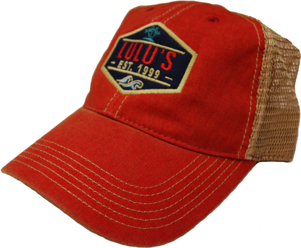 Palm Wave Patch Trucker Hat - Baseball Cap (1024x1024), Png Download