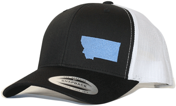 Aspinwall Granite Trucker Hat Treasure State Black - Baseball Cap (672x800), Png Download