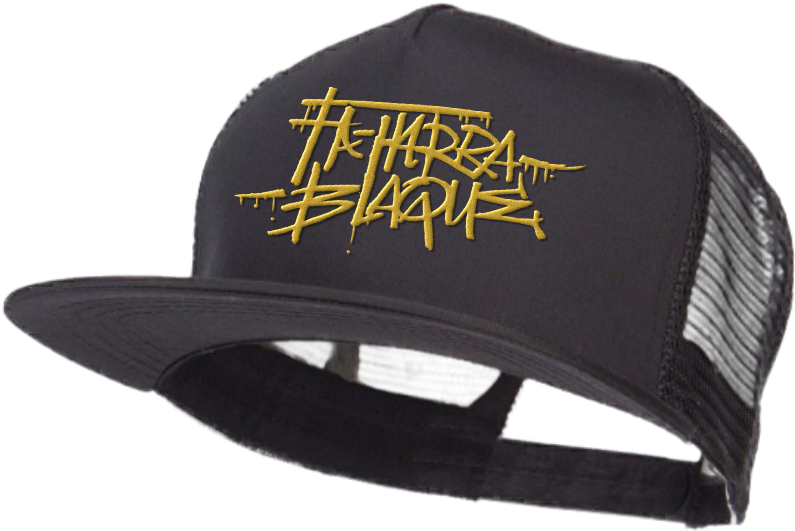 Black And Gold Hat (816x576), Png Download