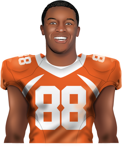 Nflpa Emoji Wr Demaryius Thomas Pw V02 Nflpa Emoji - Thomas Demaryius (530x530), Png Download