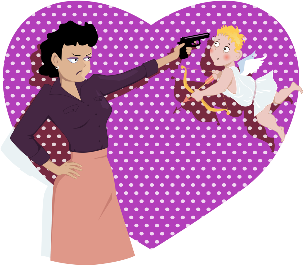 Kill Valentines Day - Valentines Day Kill (1000x868), Png Download