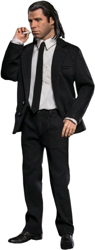 Pulp - Vincent Vega (313x819), Png Download