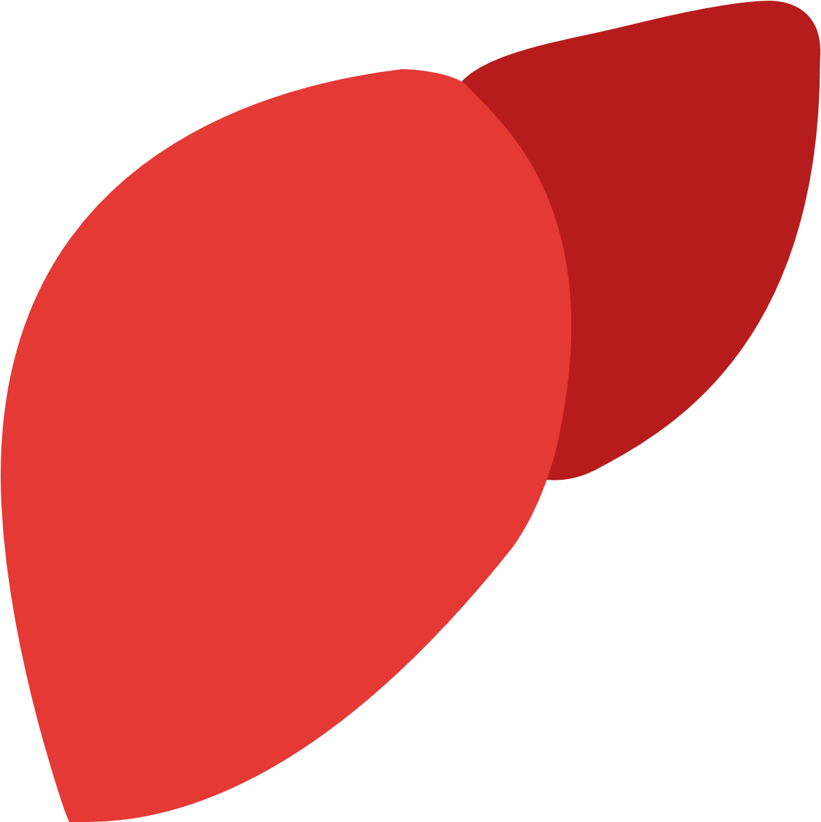 Facebook Icon Png Download - Liver Icon (1600x1600), Png Download