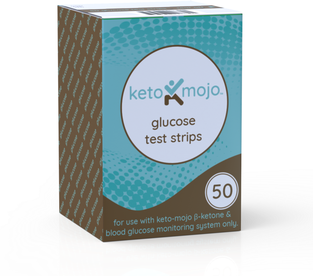 Keto-mojo Glucose Strips Ship Saver Pack - Keto-mojo Blood Ketone And Glucose Testing Meter Kit (1024x1024), Png Download