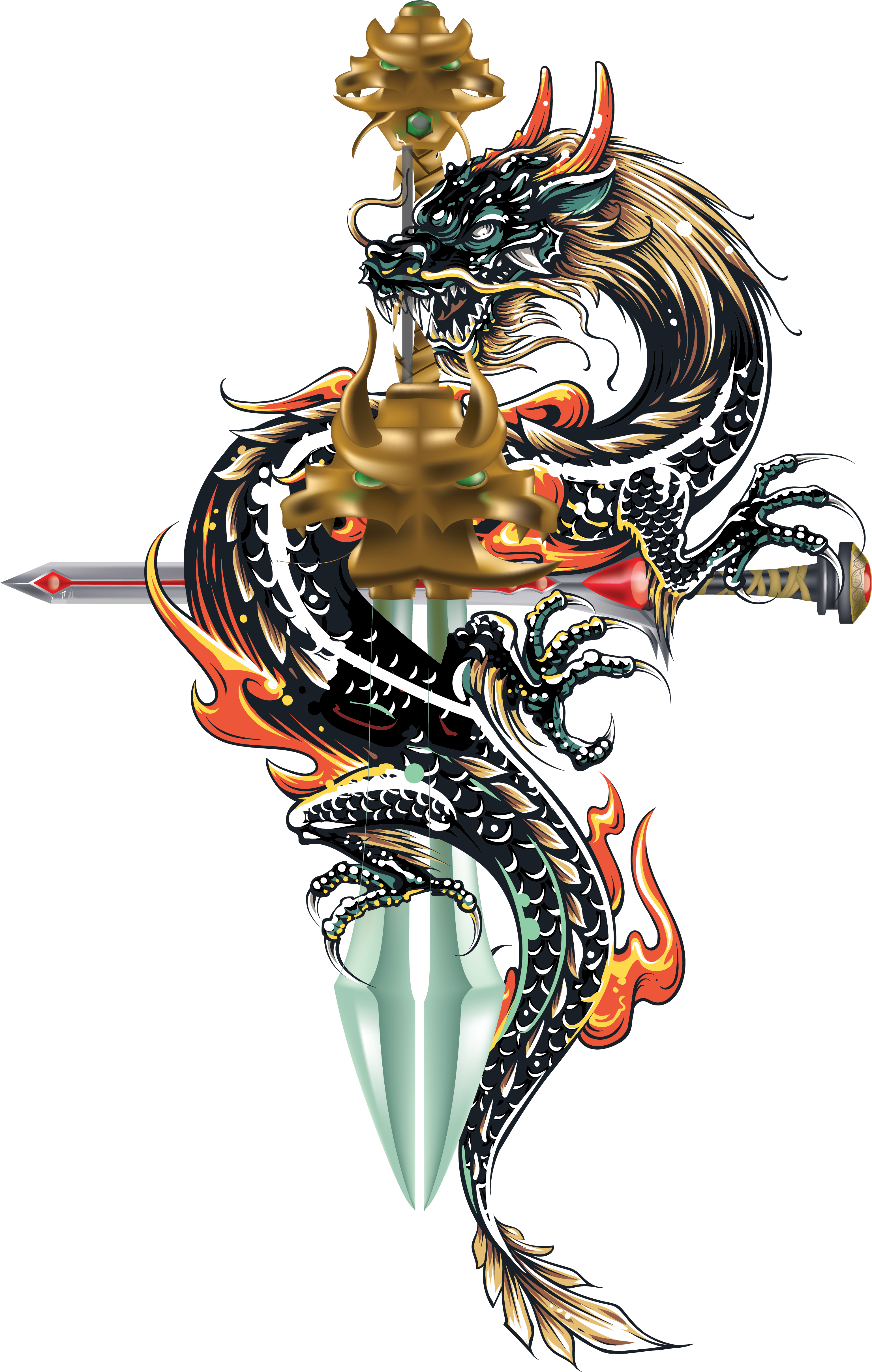 Dabbing Unicorn Png (4500x5400), Png Download