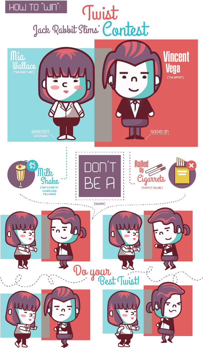 Pulp Fiction (842x1191), Png Download