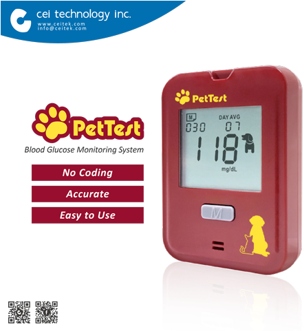 No Coding Pet Home Use Veterinary Blood Glucose Meter - Portable Nebulizer Taiwan (480x480), Png Download
