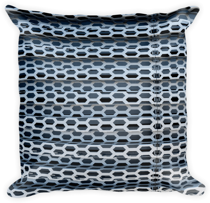 Metal Mesh Pillow - Facade Ii Backpack By Iritxu (800x800), Png Download