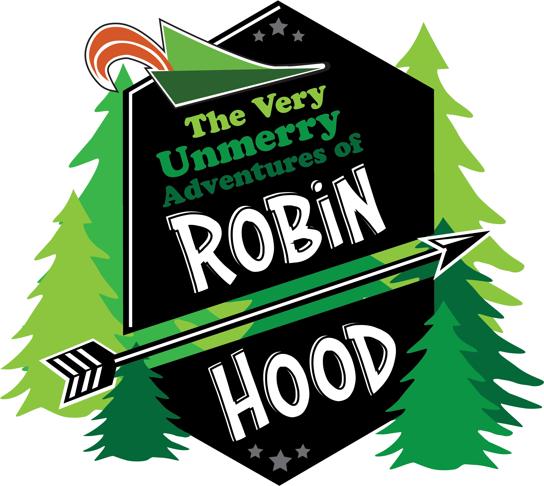 The Very Unmerry Adventures Of Robin Hood Grades 1-8 - The Very Unmerry Adventures Of Robin Hood: A Short (3462x2308), Png Download