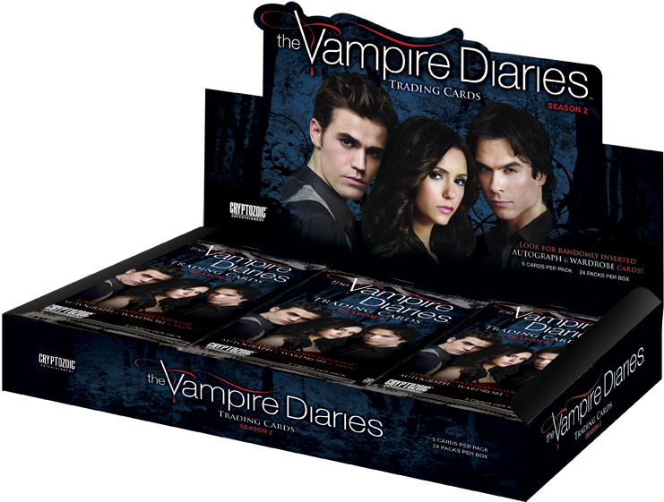 The Vampire Diaries Trading Cards Season - De Vampire Diaries 1 (867x659), Png Download