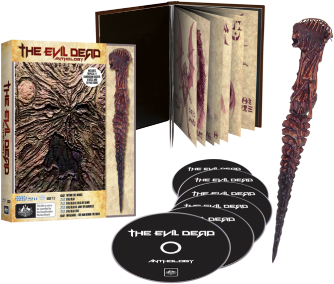 The Evil Dead Anthology - Evil Dead 2013 Necronomicon Replica (730x598), Png Download