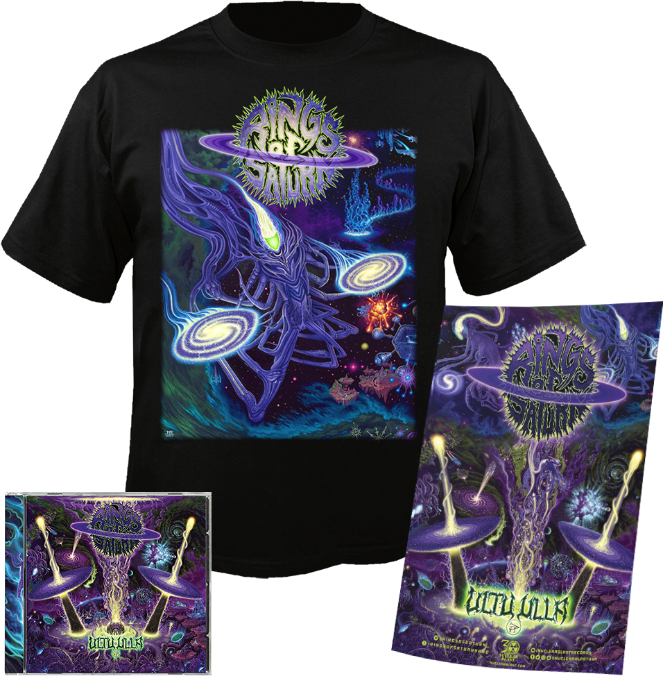 Rings Of Saturn - Rings Of Saturn Ultu Ulla Vinyl Record (1000x1000), Png Download