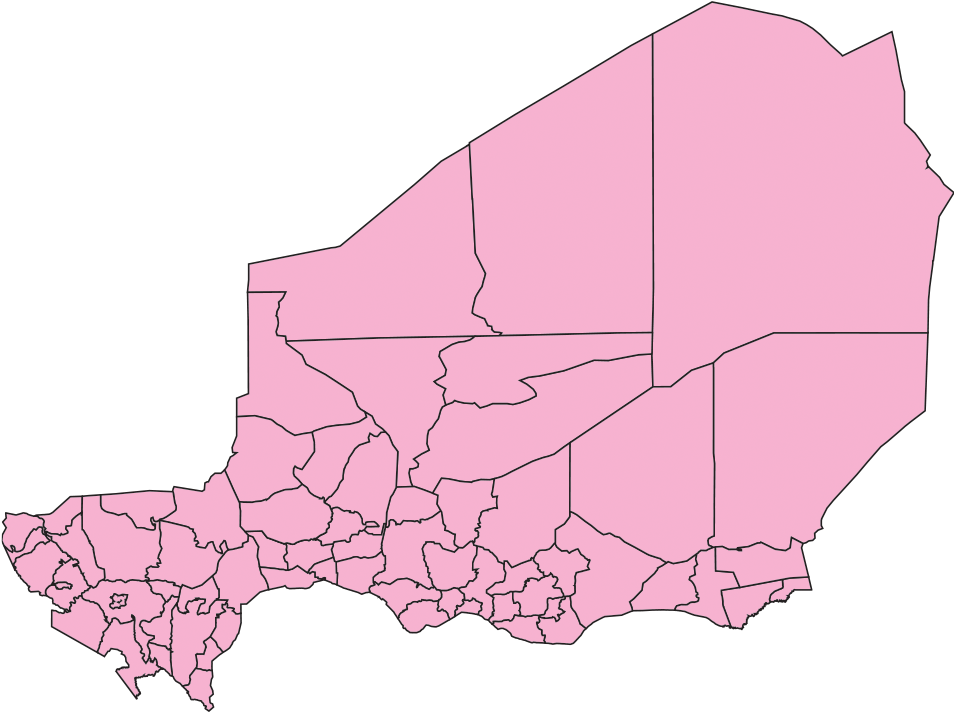 Niger Round 2 2016 Presidential Election Results Map - United States Presidential Election, 2016 (999x781), Png Download
