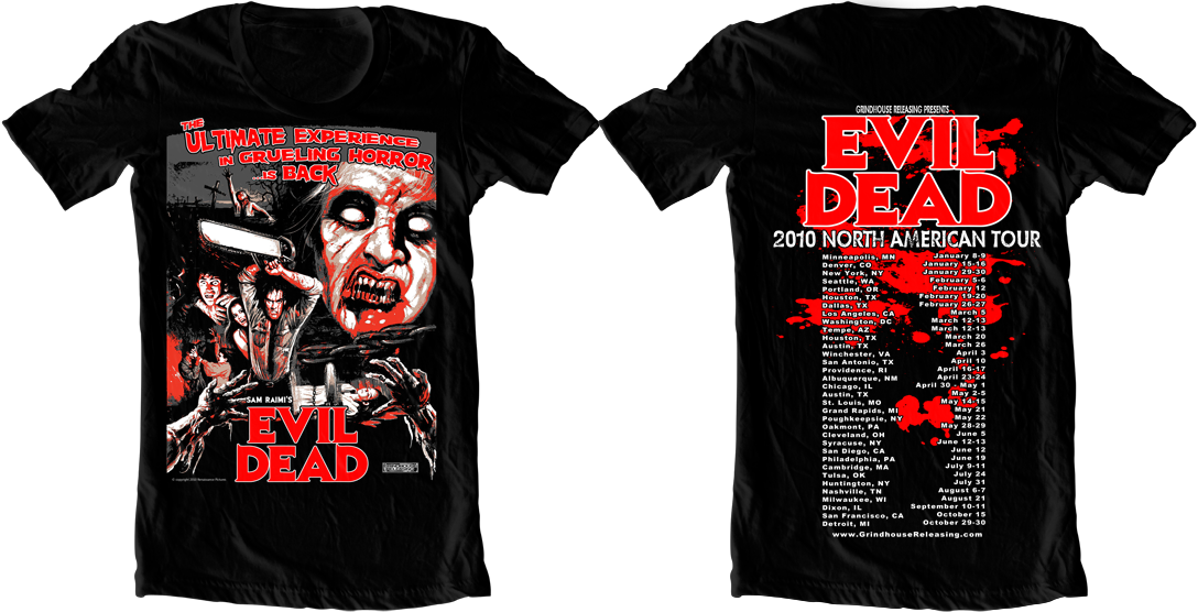 Check Out The Shirt Below, And Click Here For Screening - Koszulki Ash Vs Evil Dead (1088x556), Png Download