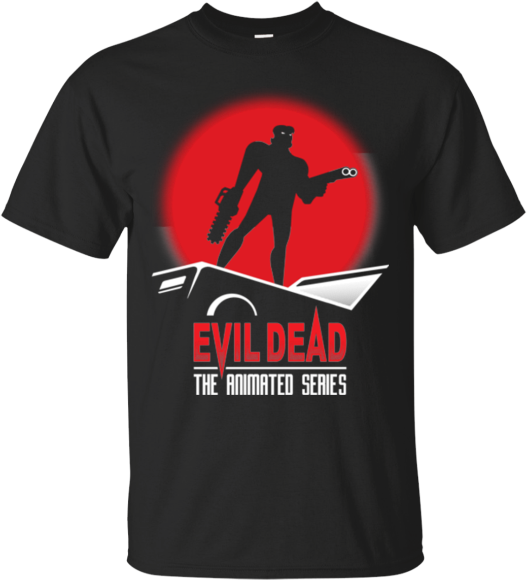 Evil Dead The Animated Series T-shirt - Shirt (1155x1155), Png Download