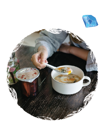 โจ๊กข้าวโอ๊ต - Diamond Grains Png (361x441), Png Download