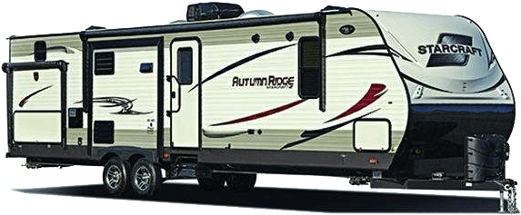 Starcraft Autumn Ridge - 2015 Starcraft Autumn Ridge 35 Ft (600x304), Png Download