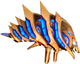 Reevers In Sc2 - Unidades Protoss Starcraft 1 (600x497), Png Download