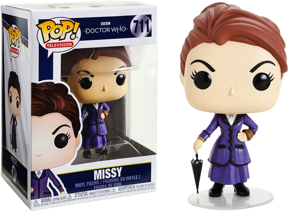 Doctor Who Missy Funko Pop - Doctor Who Missy Pop (981x712), Png Download