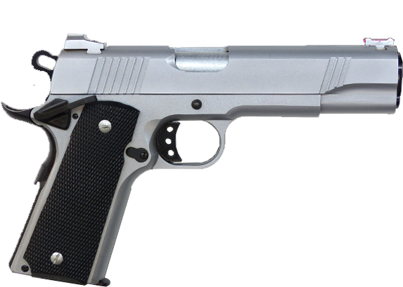 Norinco 1911 5" Barrel 9mm Np29, Chrome, Free Shipping - Tristar S 120 (600x600), Png Download