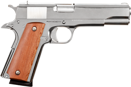 Clyde Armory - Rock Island Armory Gi Standard Fs Nickel (450x300), Png Download