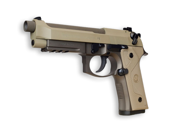 M9a3 Semi-auto Pistol - Beretta 9mm (1005x482), Png Download