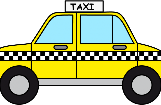 Taxi Driver Clipart Png Transparent - Imagenes De Un Taxi (640x480), Png Download