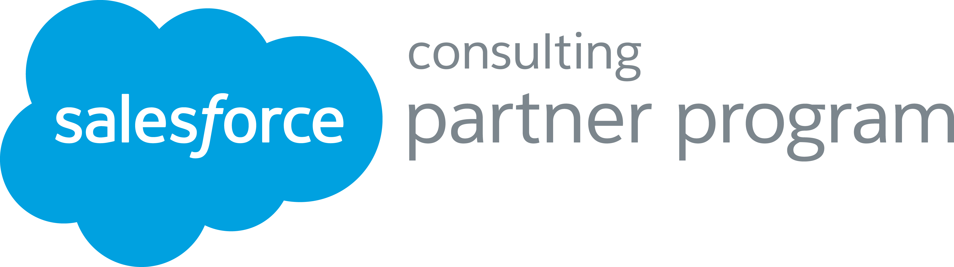 Get In Touch - Salesforce Gold Consulting Partner (3741x1050), Png Download