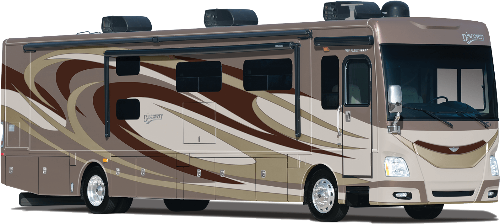 Fleetwood Discovery Motorhomes - Class A Motor Home (1750x845), Png Download