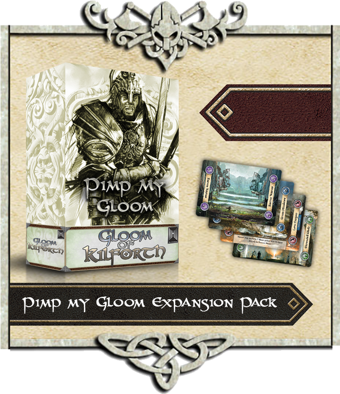 Gloom Of Kilforth Pimp My Gloom Expansion - Poster (680x810), Png Download