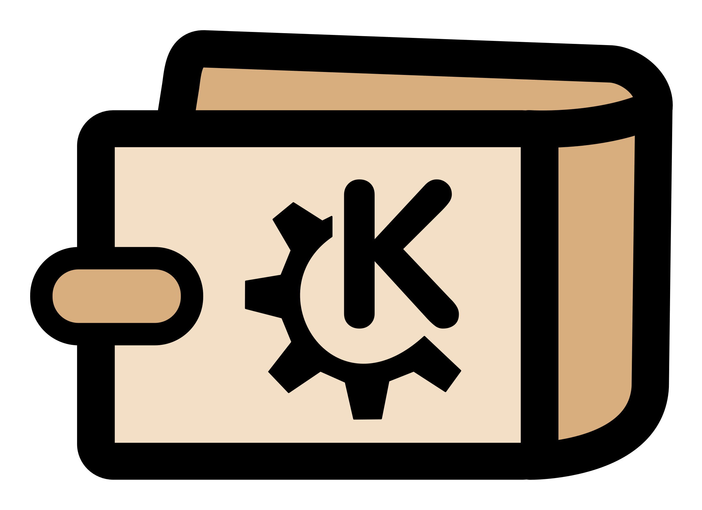 This Free Icons Png Design Of Primary Wallet Closed (2400x2400), Png Download