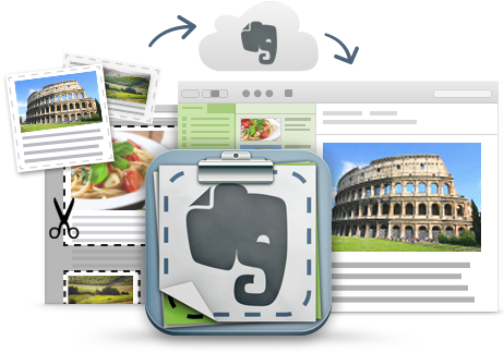Evernote Hacked - Web Clipper Evernote (462x324), Png Download